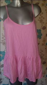 BNWT strappy pink top by Peacocks size UK14 EUR42 Price includes postage
