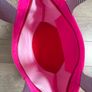 lulu guinness nylon shopper tote bag hot pink Image 3