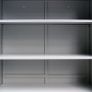 Office Cabinet with 2 Doors Steel 90x40x180cm Grey Image 3