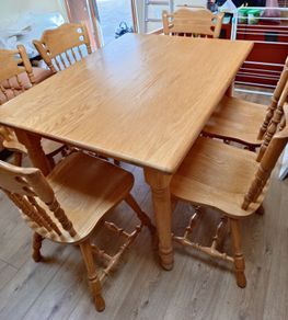 Table and chairs