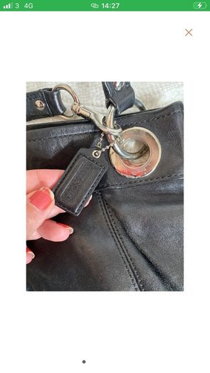 coach bag crossbody shoulder leather vintage