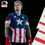Team Liquid x Marvel Captain America Adult Jersey Size XS Image 3