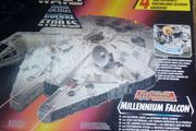 Star Wars Millennium Falcon (1995) and X-Wing (1995)