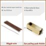 BRAND NEW 81pcs Dent Puller Kit Car Body Repairing Tools Spot Welding Electrodes Spotter Welder Machine Removing Dents Remover Device Image 7