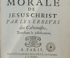 Renversement De La Morale De Jesus-christ, Religon, Catholic, 1672