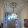 Lantern style chandelier 4 bulb Image 3