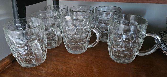 Beer Glasses / Tankard x 6 Heineken