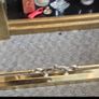 Beautiful antique Brass Fender 5ft 6ins extendable and Polished Image 3