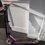2 Oxelo MID 5 Folding Scooters - Blue & Purple Image 8