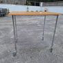 Large stainless steel kitchen trolley Image 2
