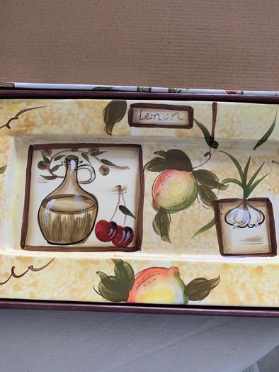 Serving plate