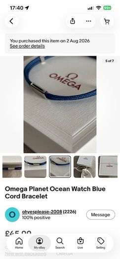 Omega Watches Sailing Bracelet