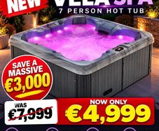 Brand New 7 Person Hot Tub - Special Offer