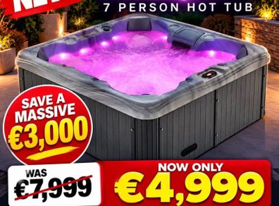 Brand New 7 Person Hot Tub - Special Offer