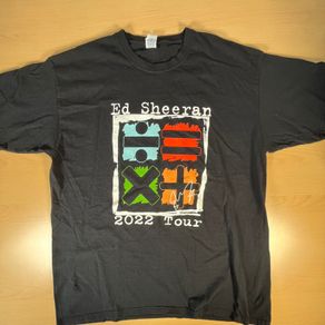 Ed Sheeran 2022 Mathematics Tour T-shirt Size Mens XL
