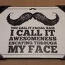 Moustache Themed Gift Collection including Pub Coasters and Plaques (All Brand New) Image 7
