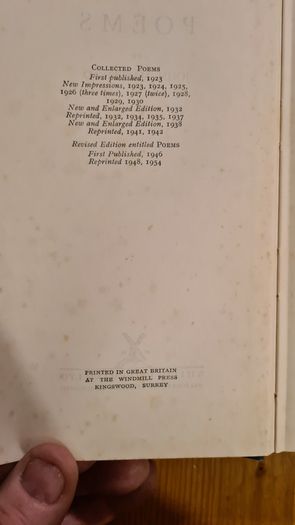 Poems By John Mansfield. Published By William Heinemann. Ltd. Vintage  .Volume Book. 932 Pages. Hardback In Good Condition.