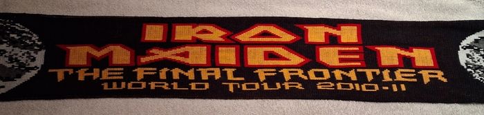 Iron Maiden final frontier scarf