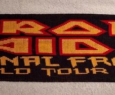Iron Maiden final frontier scarf