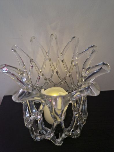 Elegantly Designed Glass Vase