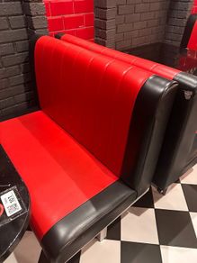 Fast food restaurant seats