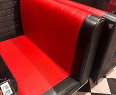 Fast food restaurant seats