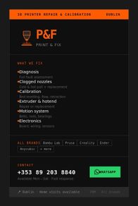 3D printer service