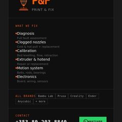 3D printer service