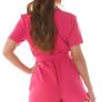 Jumpsuit With Belt & Buttons Size Fits S-m 96% Polyester / 4% Elasthane Image 3