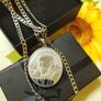 Silver St Padre PIO Blessed Pendant Image 2