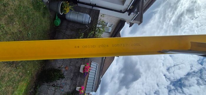 Werner 8 thread Fibreglass Ladder