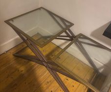 glass coffe table