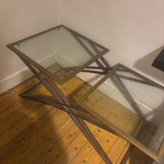 glass coffe table