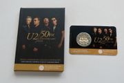 U2 Proof + BU Coincard 50th Anniversary 2026 2 euro coins
