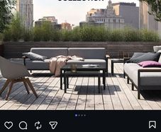 2 x Boconcept garden tablea
