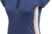Adidas Women's Club 3-Stripes Polo Shirt, CE0380 Noble Indigo, XS