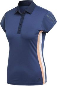 Adidas Women's Club 3-Stripes Polo Shirt, CE0380 Noble Indigo, XS