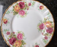 Royal Stafford china side plate.