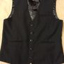 John Rocha Navy Blue smart Waistcoat Image 7
