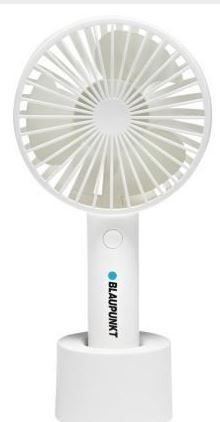 Blaupunkt Portable Handheld Fan USB Charged New 3speeds 4hrs