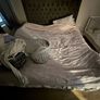super king size bed and mattress Image 2