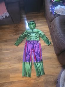 the hulk fancy dress age 7