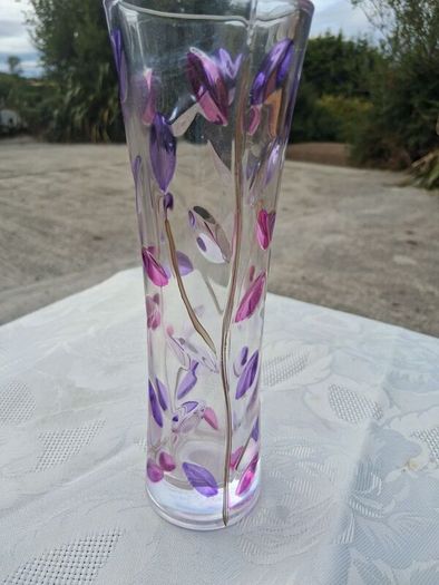Zecchin Murano Style Italian Hand Blown Vase