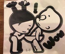 Toilet Bowl Sticker