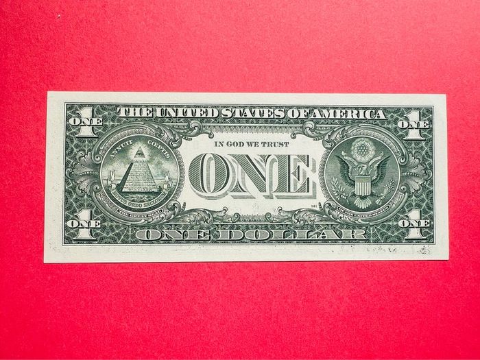 Usa  1 Dollar.  1995. Letter  ( D4 ) Cleveland   UNCIRCULATED