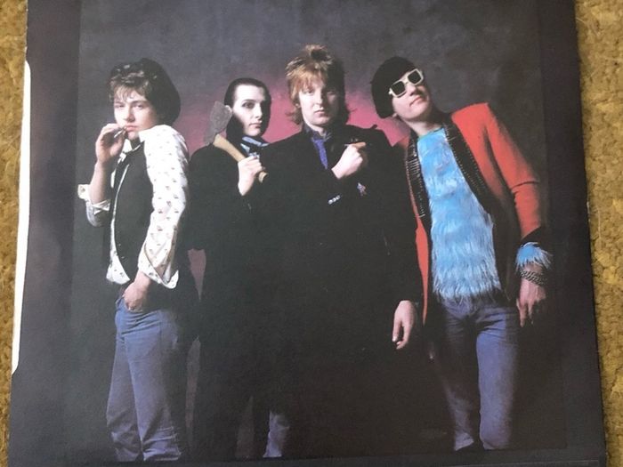The Damned - Love Song (1982 reissue) 7" blue vinyl