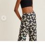 Women's cropped trousers pants Mango Floral Print Trousers brand new size S Image 10