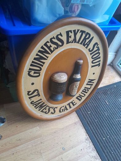 vintage Guinness sign