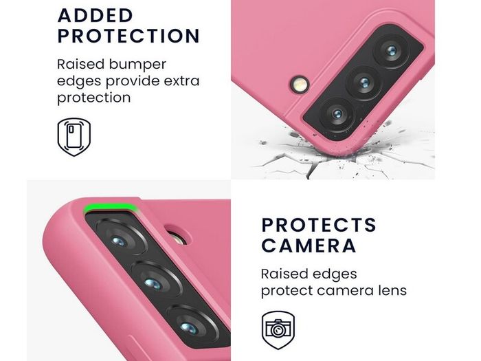 Samsung Galaxy S22 Plus Case, Soft Flexible Silicone Cover