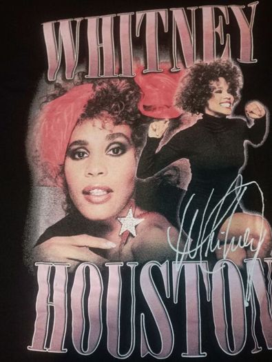 Whitney Houston t shirt size small